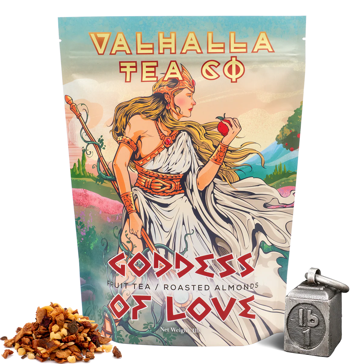 Goddess of Love | Toasted Almond & Apple | Fruit Tea | Non-Caffeinated - Image 4