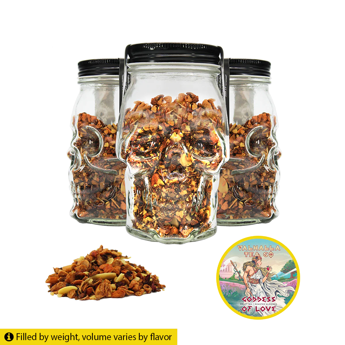 Wholesale - Goddess of Love | Toasted Almond & Apple | Fruit Tea | Non-Caffeinated - Image 3