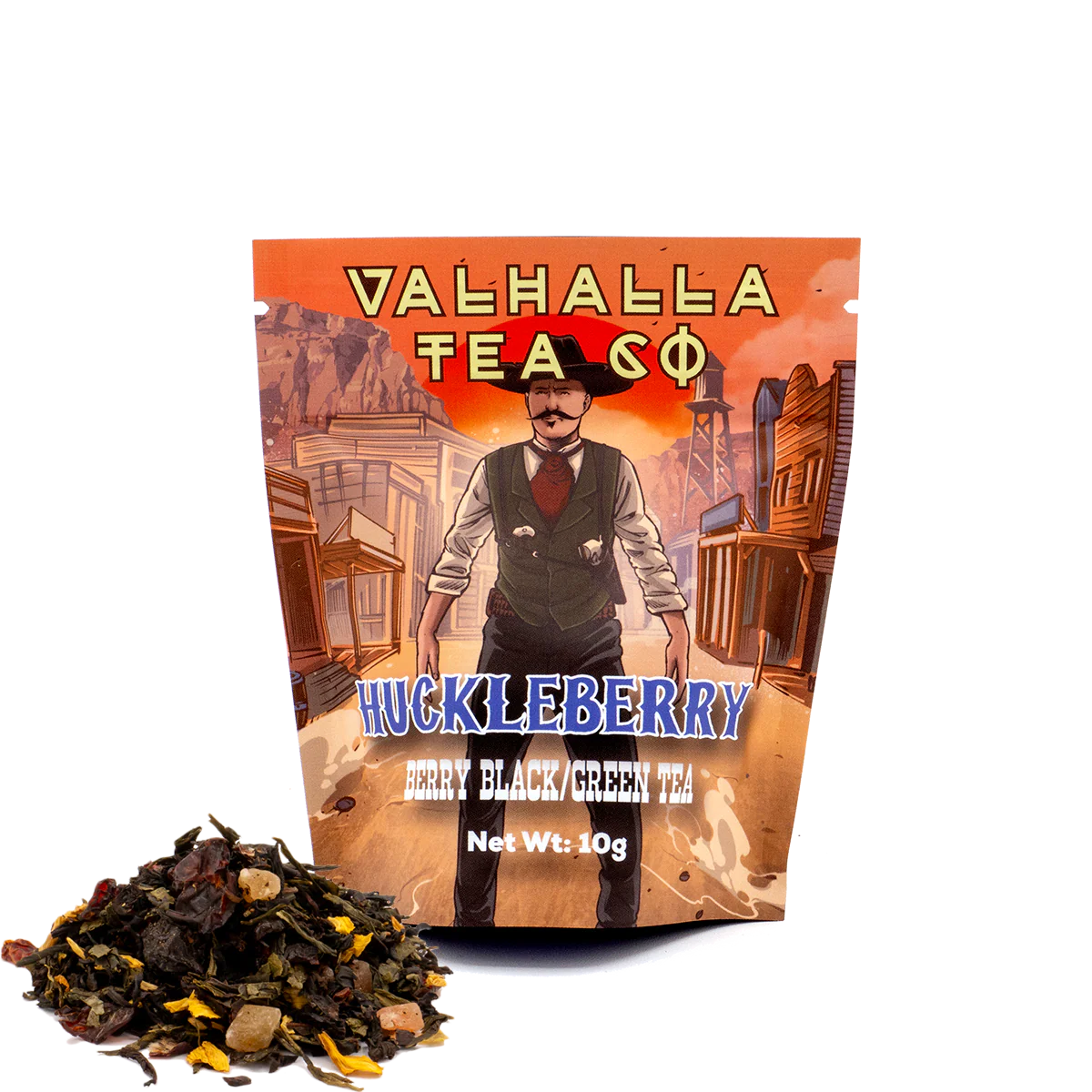 Wholesale - Huckleberry | Blueberries, Papaya, Rose | Black/Green Tea | Caffeinated