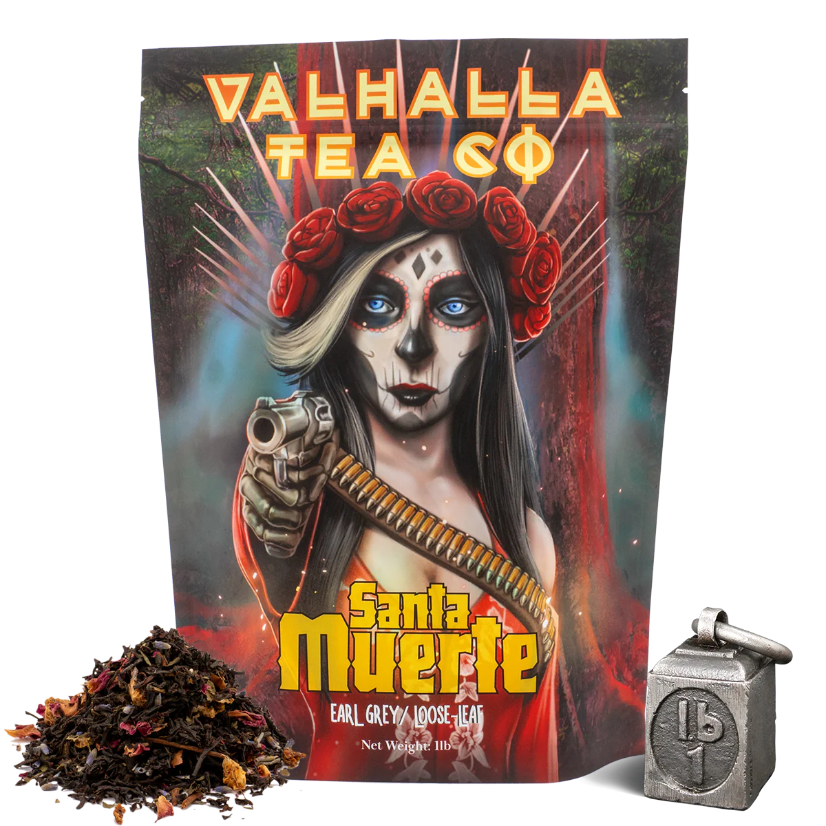 Wholesale - Santa Muerte | Earl Grey | Raspberry, Lavender, Rose | Black Tea | Caffeinated - Image 4