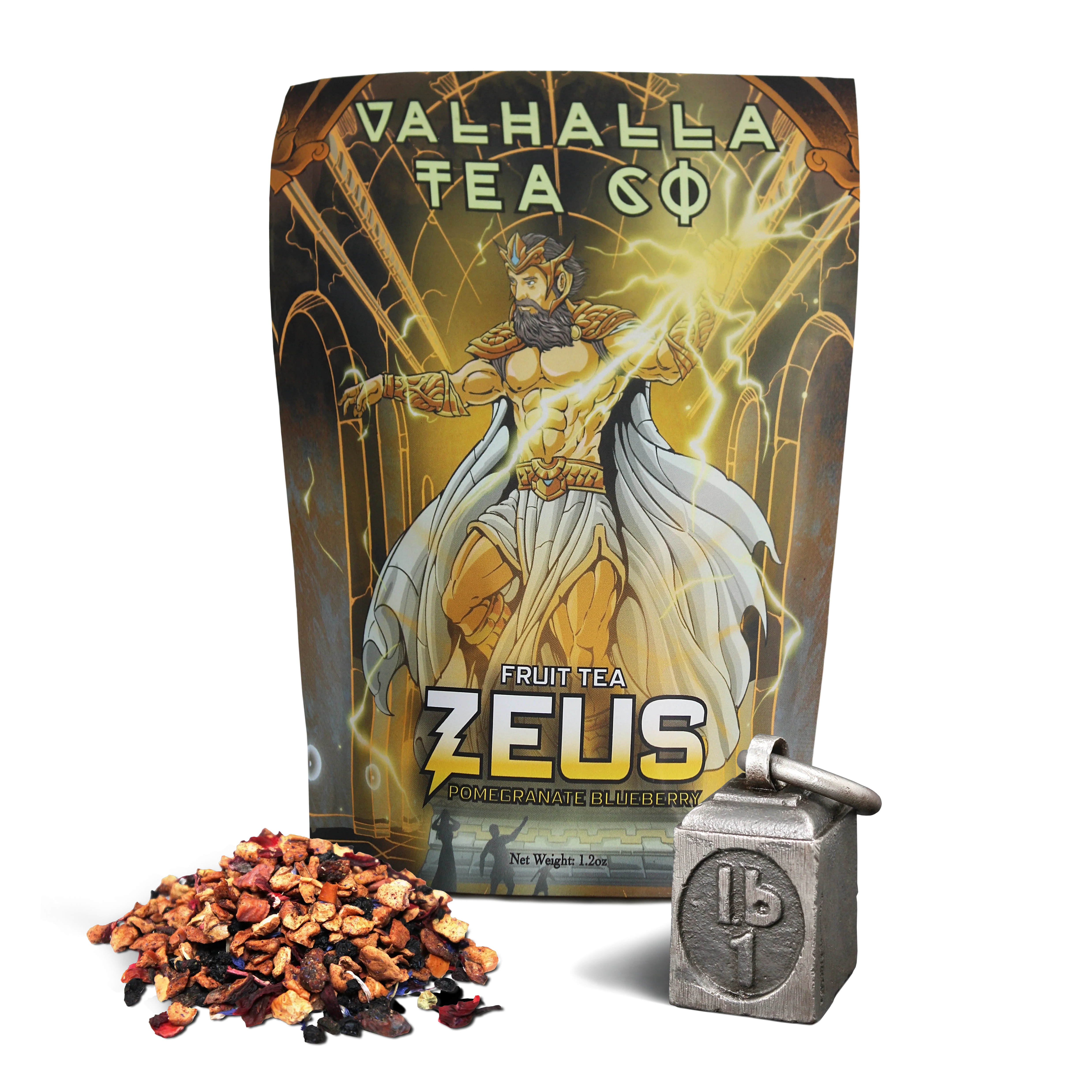 Wholesale - Zeus | Pomegranate, Blueberries, Hibiscus | Fruit Tea | Non-Caffeinated - Image 4